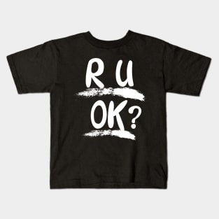 r u ok | are you ok | ru ok Kids T-Shirt